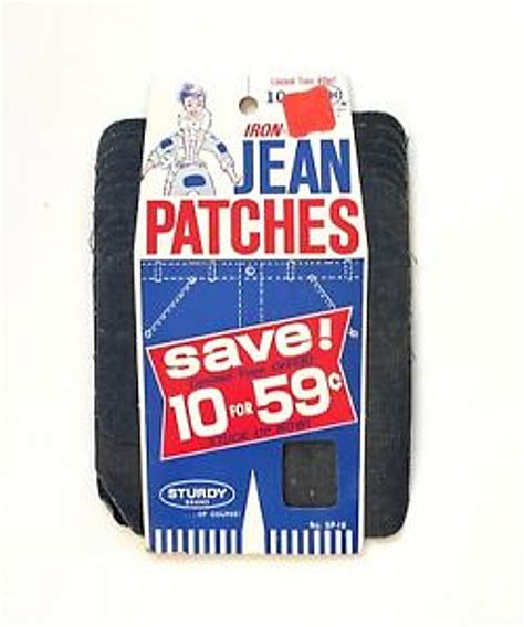 Iron-on Denim Patches on Your Jeans – I Remember JFK: A Baby Boomer's Pleasant Reminiscing Spot