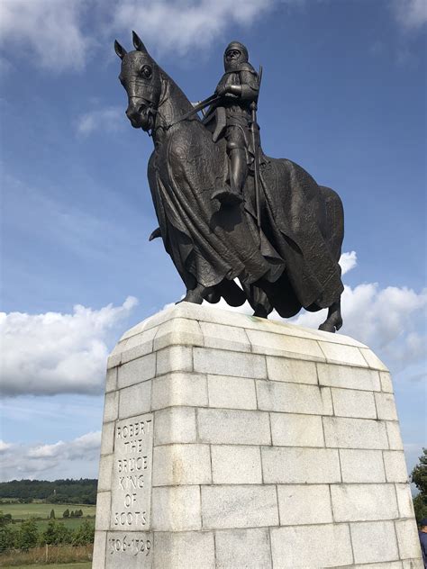 Robert the Bruce Statue - Bannockburn | Statue, Bannockburn, Scotland