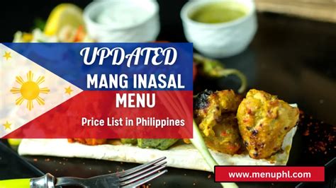 MANG INASAL MENU PHILIPPINES AND UPDATED PRICES 2024