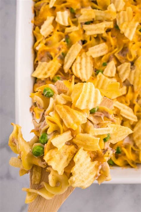 Tuna Casserole with Potato Chips - THIS IS NOT DIET FOOD