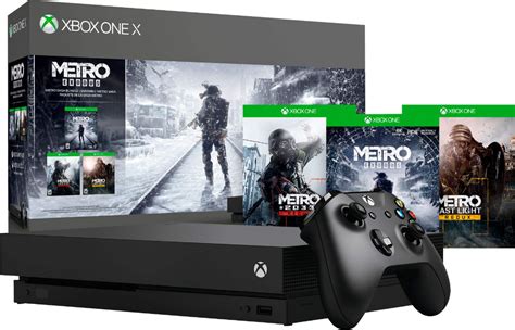 Customer Reviews: Microsoft Xbox One X 1TB Metro Saga Console Bundle Black CYV-00279 - Best Buy