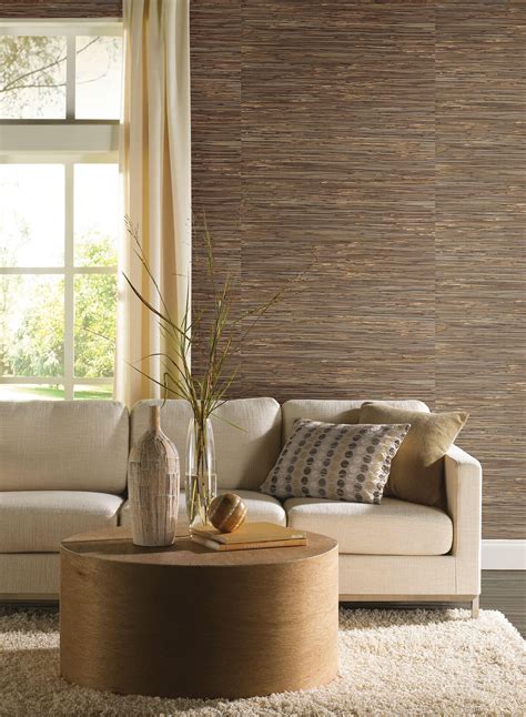 Grasscloth Resource Library River Grass Wallpaper - Black/Brown – US Wall Decor