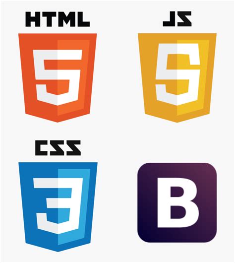 Html Css Js Bootstrap, HD Png Download - kindpng