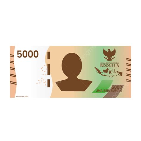 Gambar Uang Tunai Kertas 5000 Lima Ribu Rupiah Terbaru Tahun Emisi 2022, Wang Tunai 5000 Rupiah ...