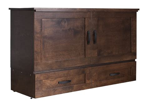 Country Style Premium Cabinet Bed (Murphy Bed) by CabinetBed