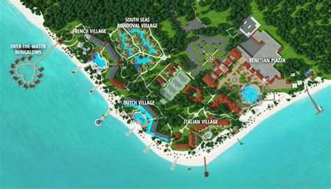 Resort Map | Sandals South Coast | Whitehouse, Jamaica