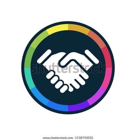 Handshake App Icon Stock Vector (Royalty Free) 1138743032 | Shutterstock