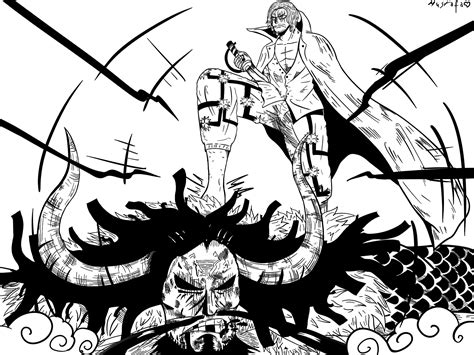 Shanks vs kaido fan art : r/OnePiece