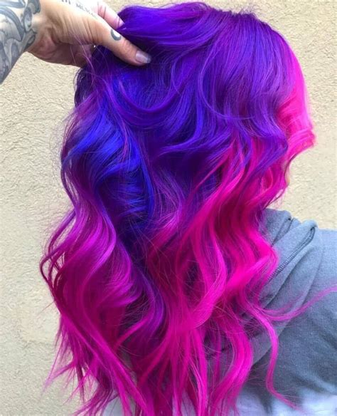 35 Trendy Pink and Purple Hair Color Ideas - Inspired Beauty