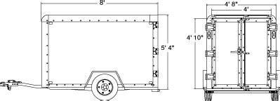 5x8 Cargo Trailer Rental | U-Haul