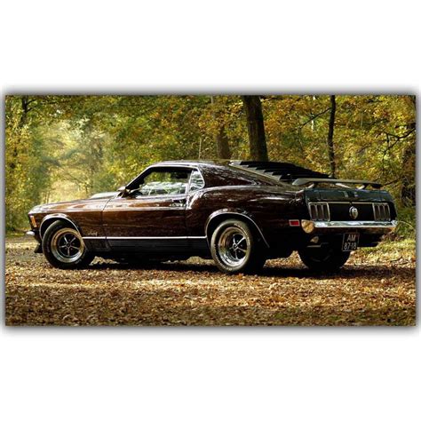 Ford Mustang Poster | The perfect gift for your room or cave