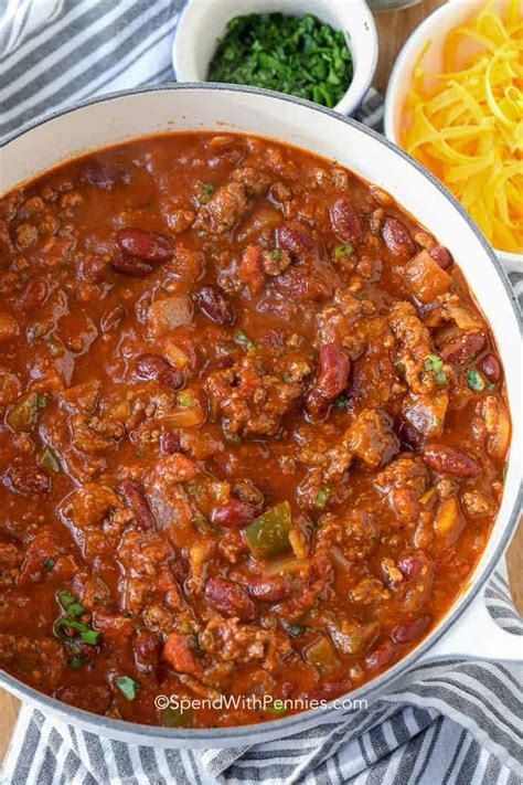 Best Homemade Chili Recipe With Beans | Dandk Organizer