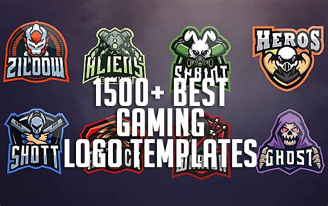 1500+ Best Gaming Logo Templates | Free & Premium