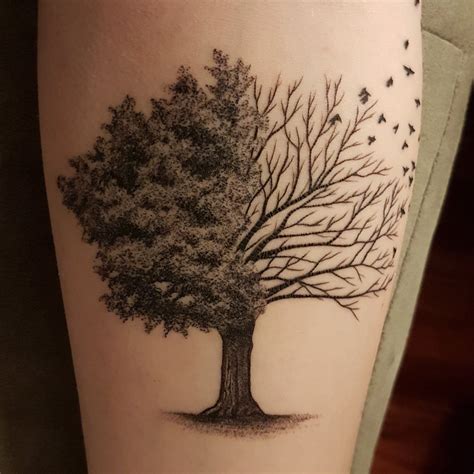 Tree Tattoo Done by Kiff Scott @ Good Point Tattoos Ontario Canada : r ...