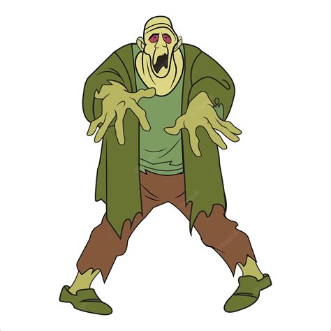 Premium Vector | Scooby-Doo Ghost Cartoon Scary