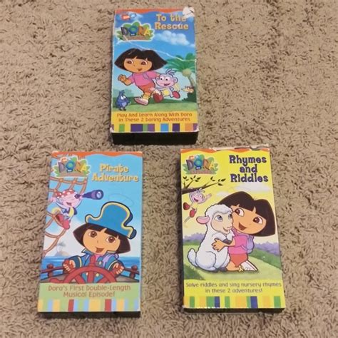 Rare Dora the Explorer VHS Tape: www.dimann.com