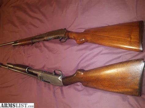 ARMSLIST - For Sale/Trade: 2 old Winchester pump shotguns for trade.