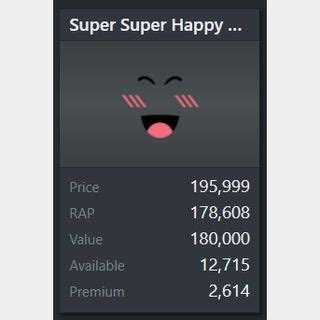 Super Super Happy Face - Game Items - Gameflip