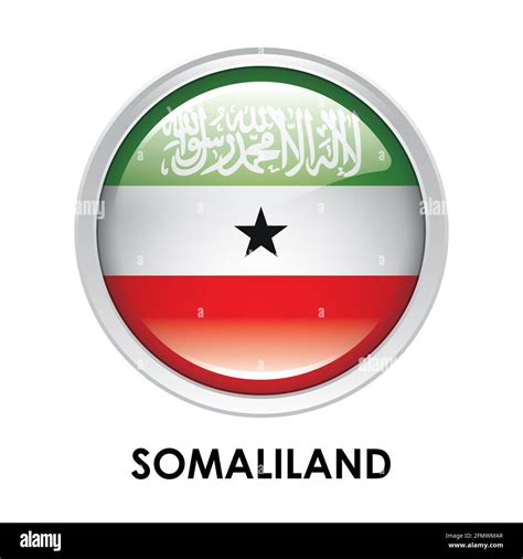 Round flag of Somaliland Stock Photo - Alamy