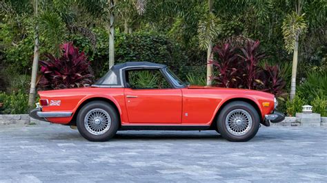 1974 Triumph TR6 Convertible at Kissimmee 2022 as L163 - Mecum Auctions