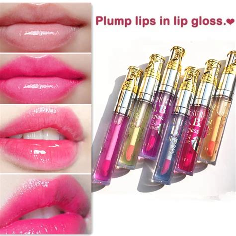 Lip plumper Lip Gloss New Brand Liquid Lipstick Sexy pink Lip Color ...