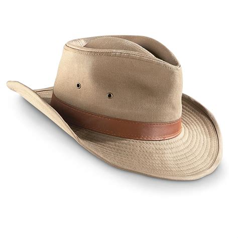 DPC Outdoor™ Washed Cotton Outback Hat, Bark - 281502, Hats & Caps at Sportsman's Guide