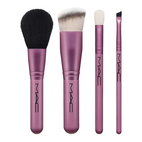 Buy MAC Cosmetics Brush With The Best Kit - 4-Pcs Makeup Face Brush Set (Limited Edition ...