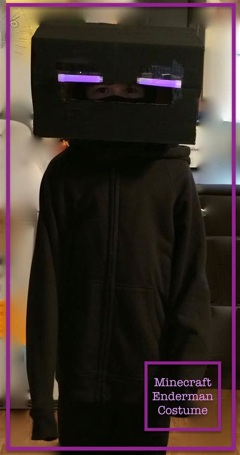 Home-Cooked & Handmade: Minecraft Enderman Costume