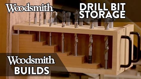 Easy-To-Build Wall-Mounted Drill Bit Storage for Your Shop - YouTube