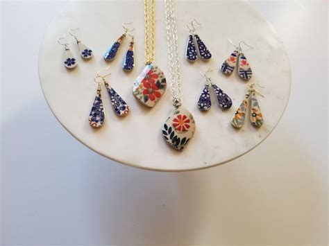 Polish Pottery Jewelry