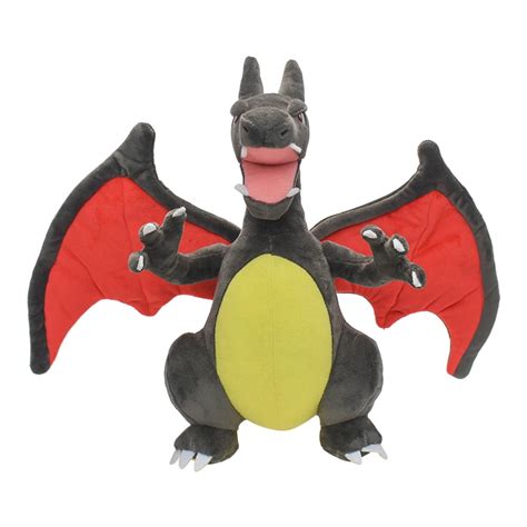 TV & Movie Character Toys Pokemon Mega Charizard X Shiny Charizard Plush Doll Figure Stuffed Toy ...