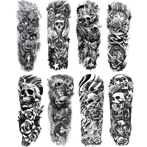 Skull Sleeve Tattoo Ideas