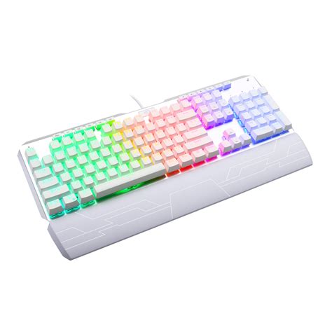 Redragon INDRAH WHITE RGB MECHANICAL Gaming Keyboard - Syntech