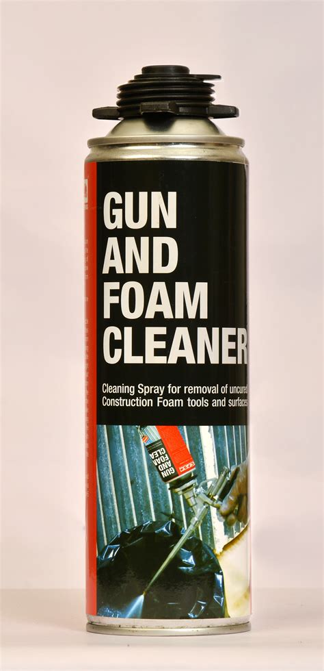 Gun and Foam Cleaner – Cleaning Spray for removal of Uncured Construction Foam Tools and ...