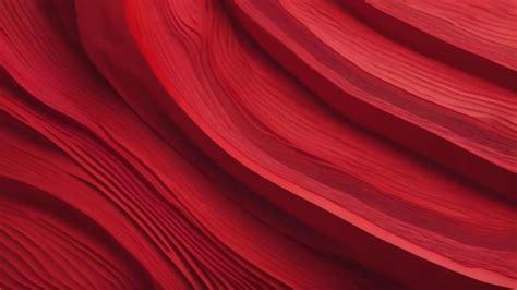 Premium AI Image | Red background with a pattern of wavy lines