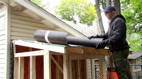 How to Properly Install Roofing Felt on a Shed, Garage or House