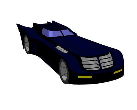 Batmobile from Batman: The animated series by Alexbadass on DeviantArt