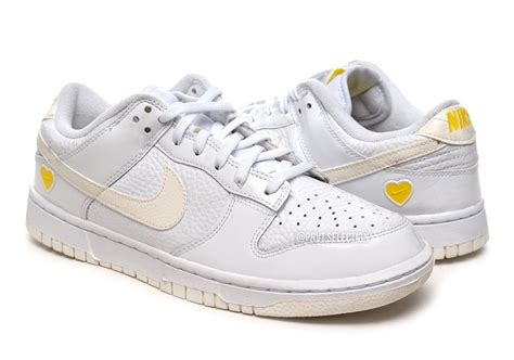 Nike Dunk Low Yellow Heart First Look | SneakerNews.com