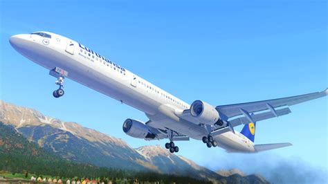 Lufthansa 757 on short final into Innsbruck (LOWI) : r/flightsim