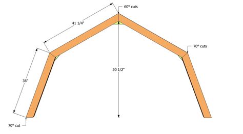 10x16 shed trusses