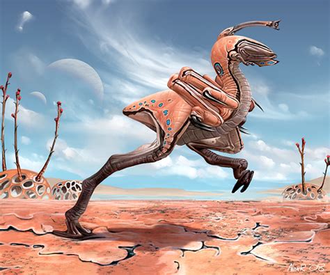 Alex Ries showcases what life on Mars might have been on Behance