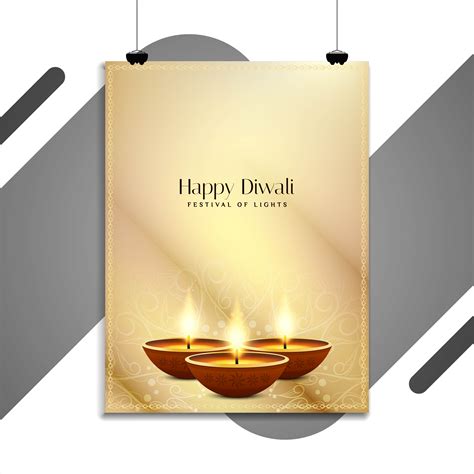 Abstract beautiful Happy Diwali flyer template 258921 Vector Art at ...