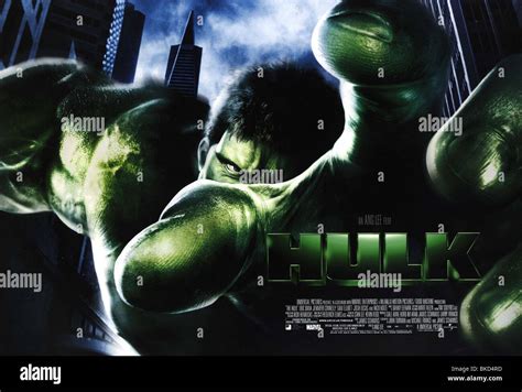 Hulk Movie Poster