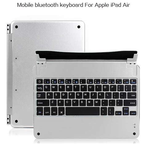 Best Aluminum Silver Keyboard Apple iPad Air Keyboard Cover For You ...