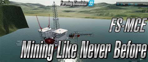 LS22 TCBO Mining Construction Economy V1.0.0.0 - Farming Simulator 22 mod, LS22 Mod download!