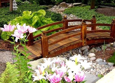 Japanese Bridge Garden Decor