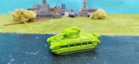 Infantry Tank Mark II MATILDA Tank Model Kit 28 Mm / 20 Mm / 15 Mm for Bolt Action Wargaming ...