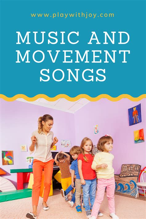 Movement songs, freeze dance songs, wiggle songs, fingerplays, etc. For ...