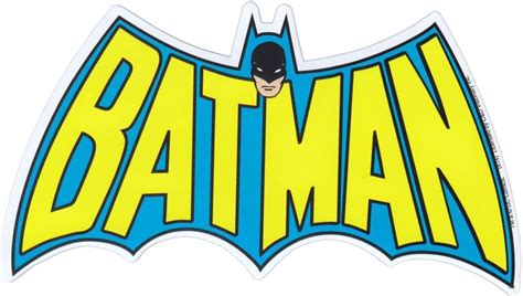 Sticker - Batman Retro Wing Face Logo DC Comics Superhero Die Cut Decal #15723 | eBay