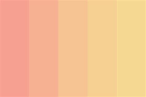 Peach Color Palette